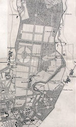 ancient map of the park