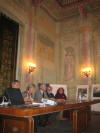Tavolo delle istituzioni - giunta precedente -, insieme al Presidente del Comitato, Bianca Montrasio