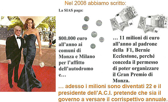 Bernie Ecclestone con la seconda moglie Slavica Radic